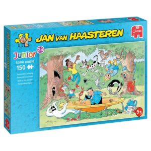 Jan van Haasteren Trampoline – Junior puzzel 150 stukjes